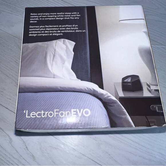 Lectrofan EVO White Noise Machine with fan sounds New - Picture 3 of 7
